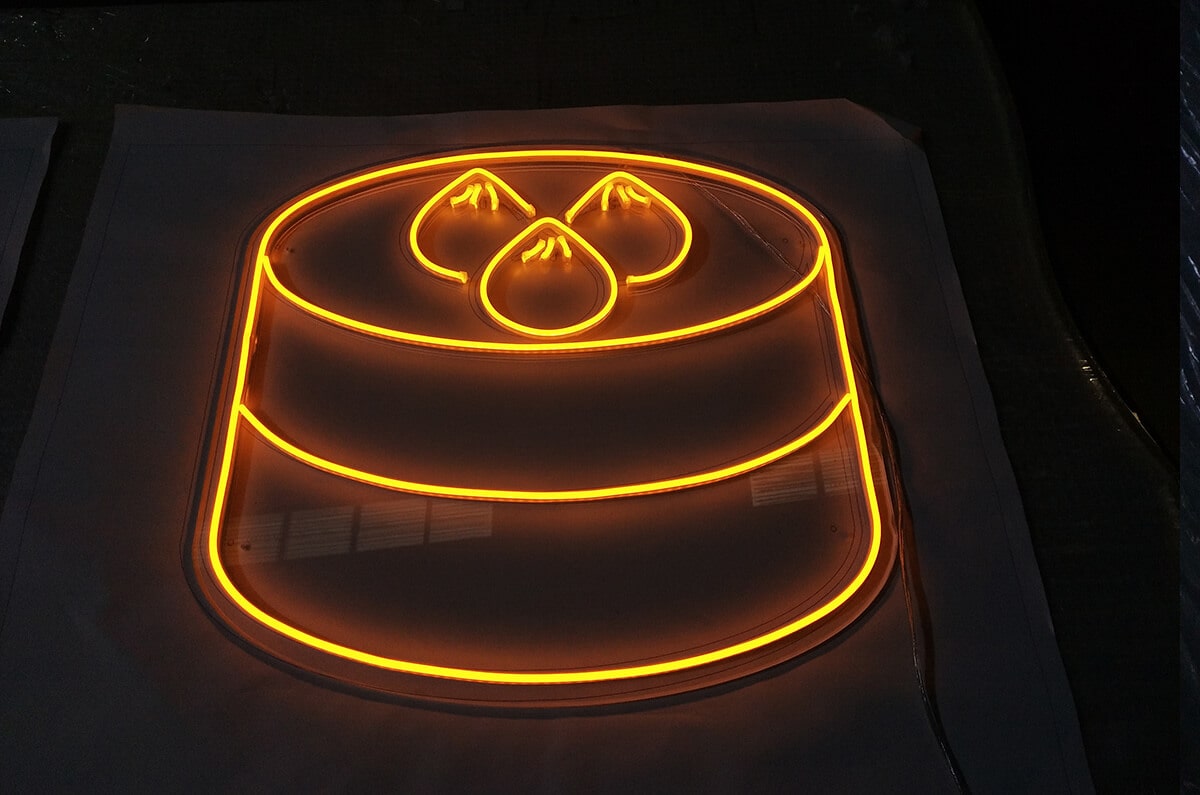 LED neon flex wall signs