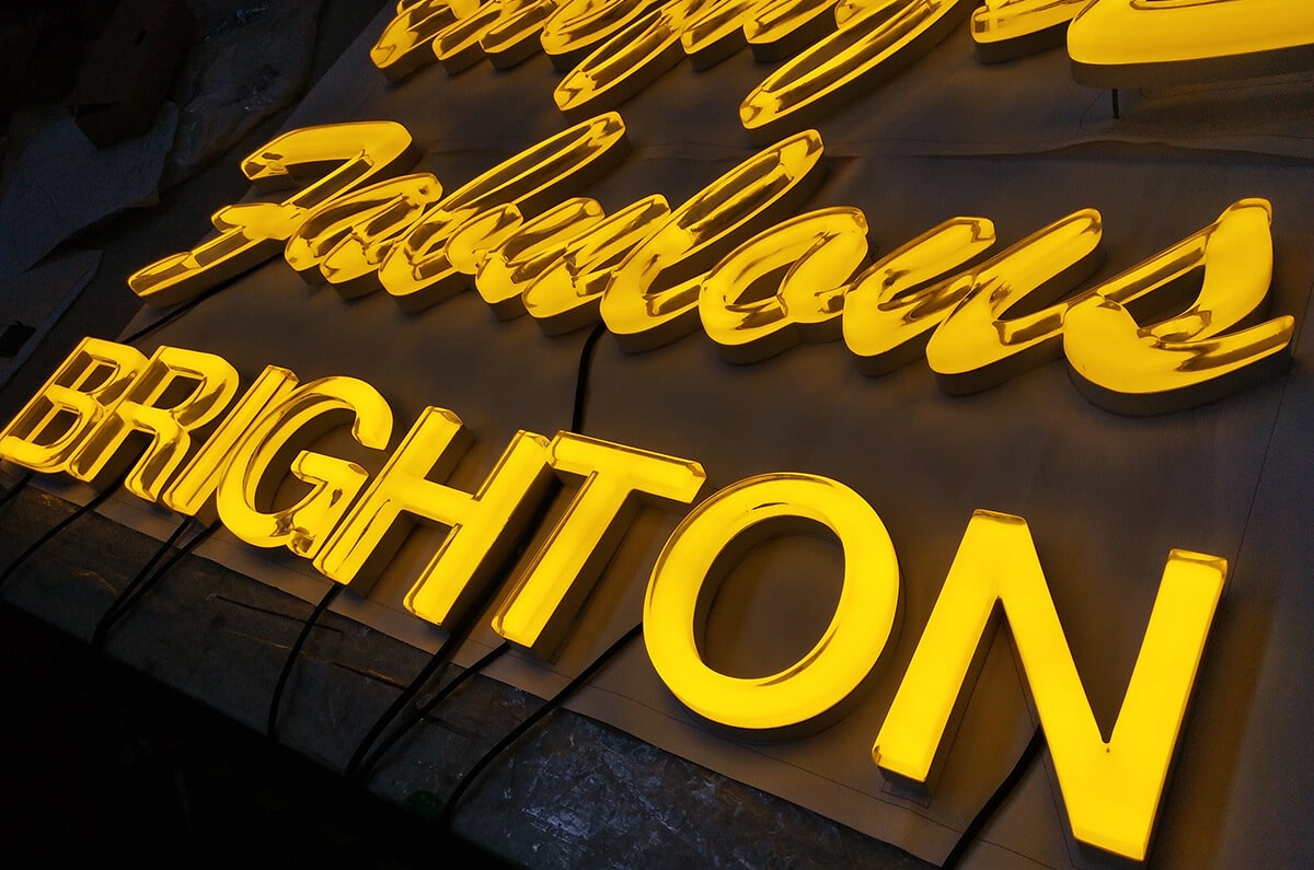 Luxury LED neon letters signs